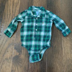 Baby Gap plaid one piece